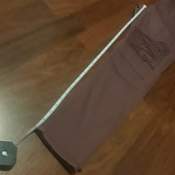 Purple moto skinny jeggings - Picture 5 of 6